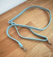 Blaue Handtaschenriemen ，Kunstleder, verstellbar, neu