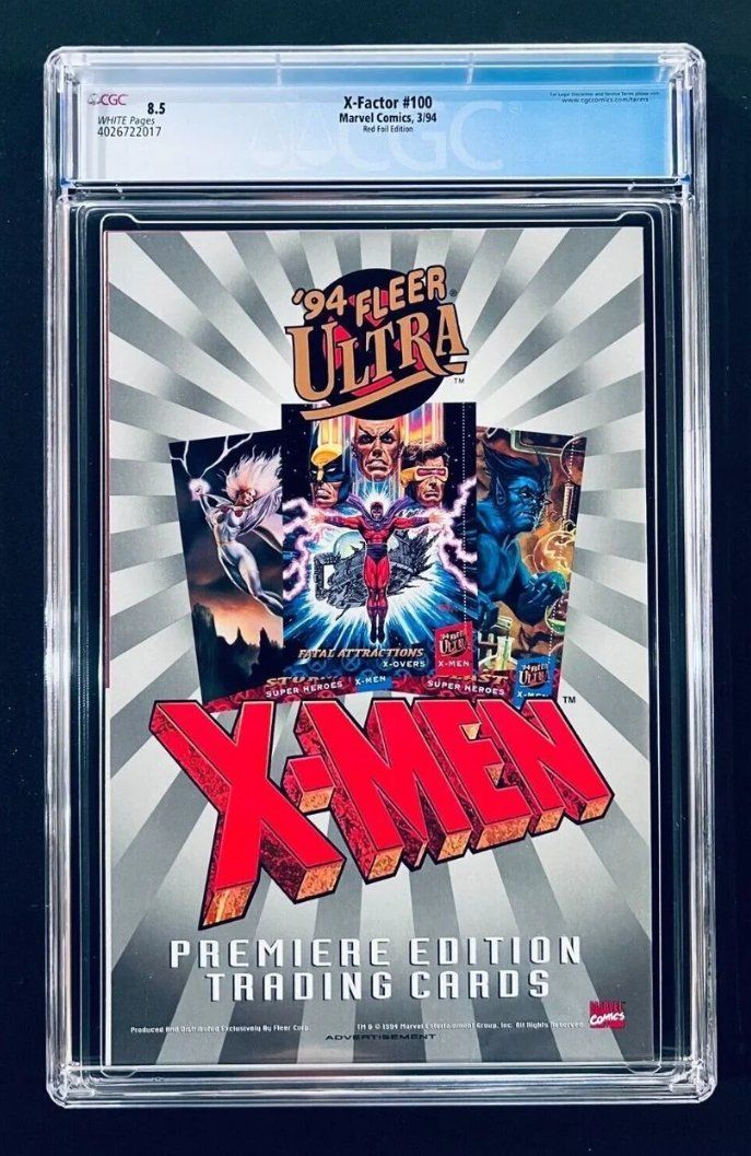 Fumetti: CGC 8.5 X-Factor #100 – Usato da Zofingen venduto da gerrymovie93 1