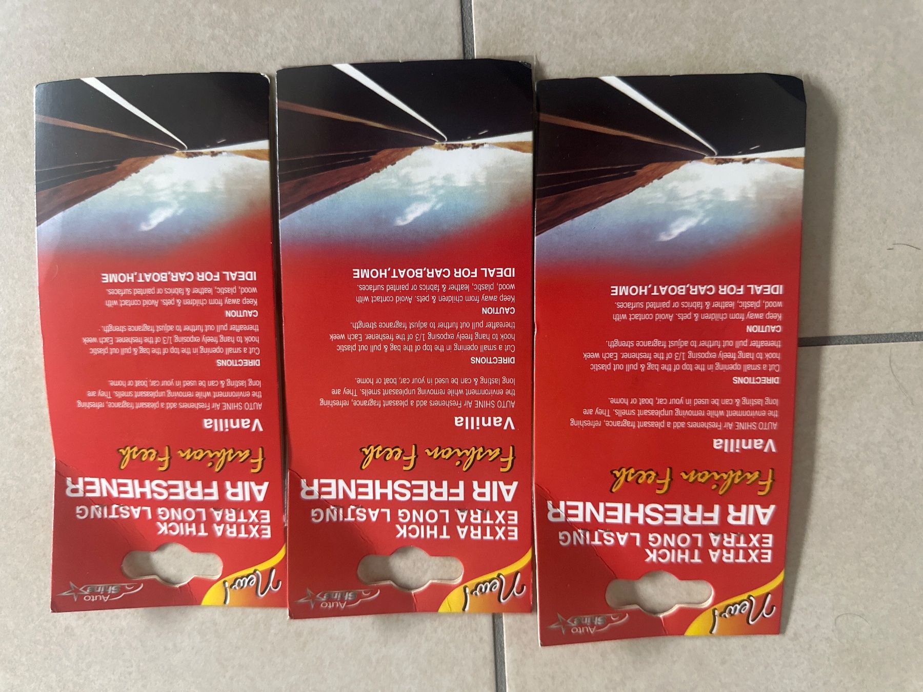 Spray per ambienti: 3x Auto Lufterfrischer "Vanilla" Duft – Nuovo e nell'imballaggio originale da niederurnen venduto da AndreT91 1