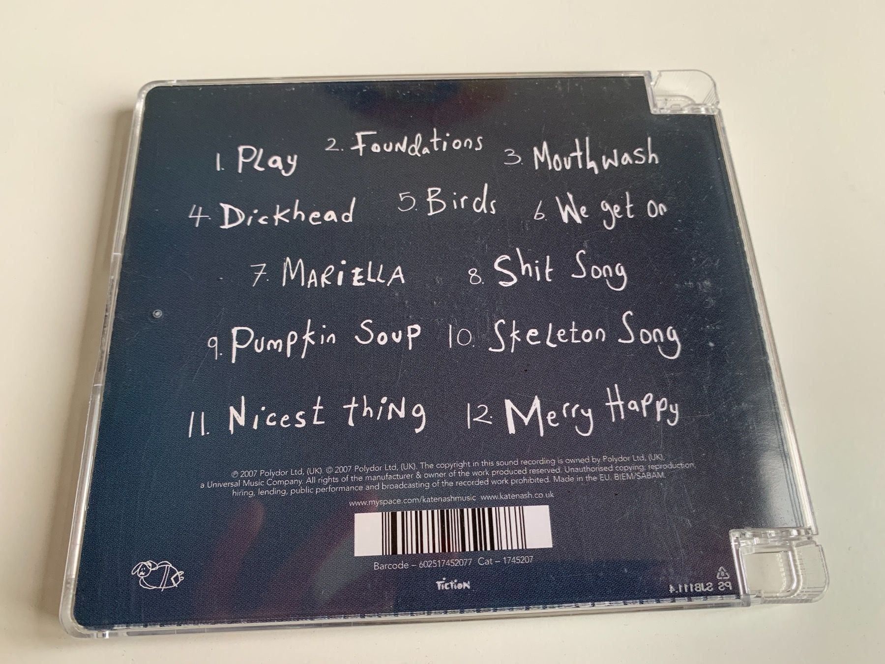 CD: Kate Nash, Made of Bricks – Usato da Bern venduto da demalla 1