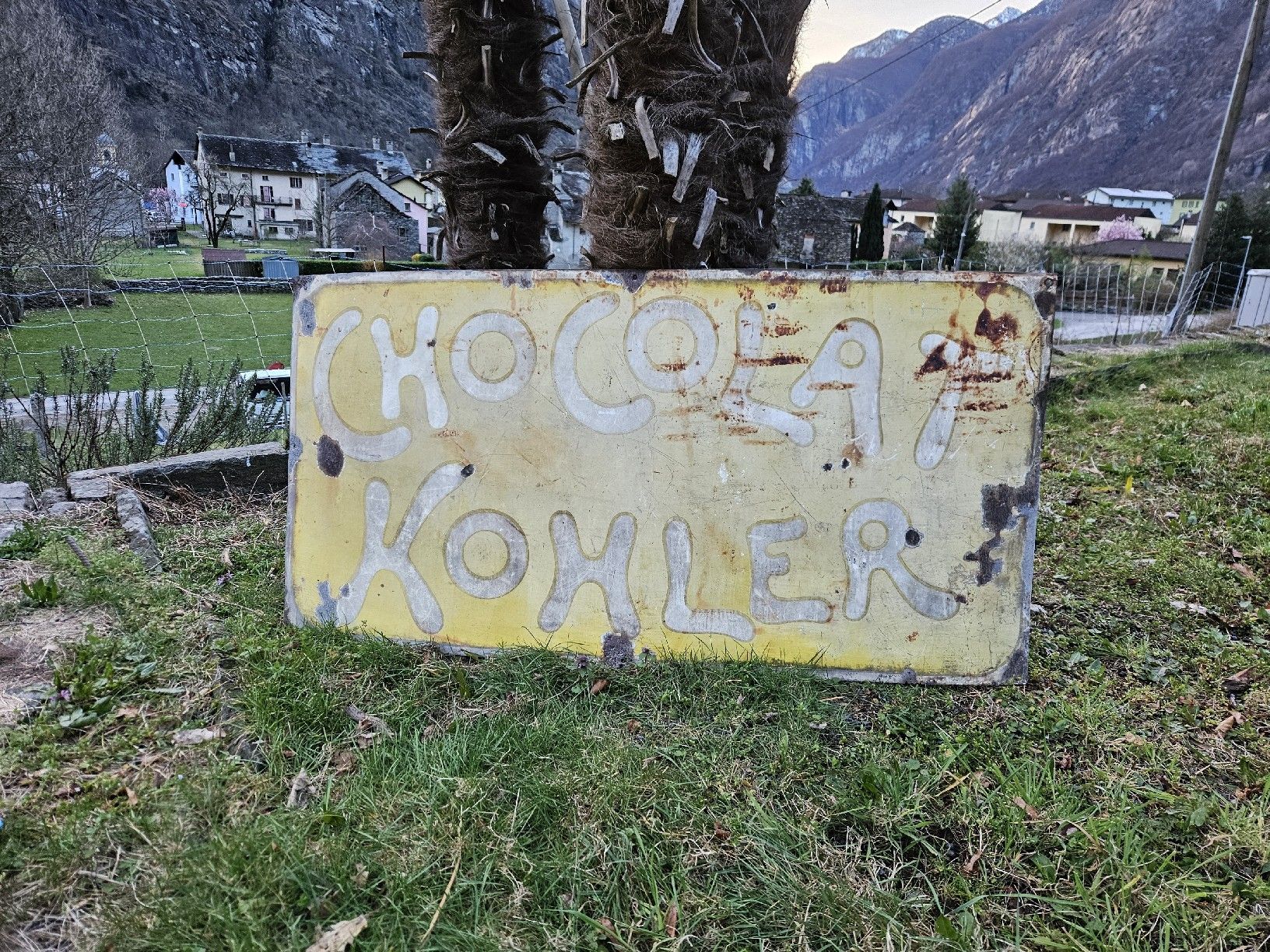 Insegne: emailschild chocolat kohler – Usato da Cevio venduto da BiadiciN 2