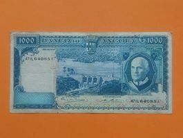 Billet Angola 1000 Escudos 1970, Banco de Angola