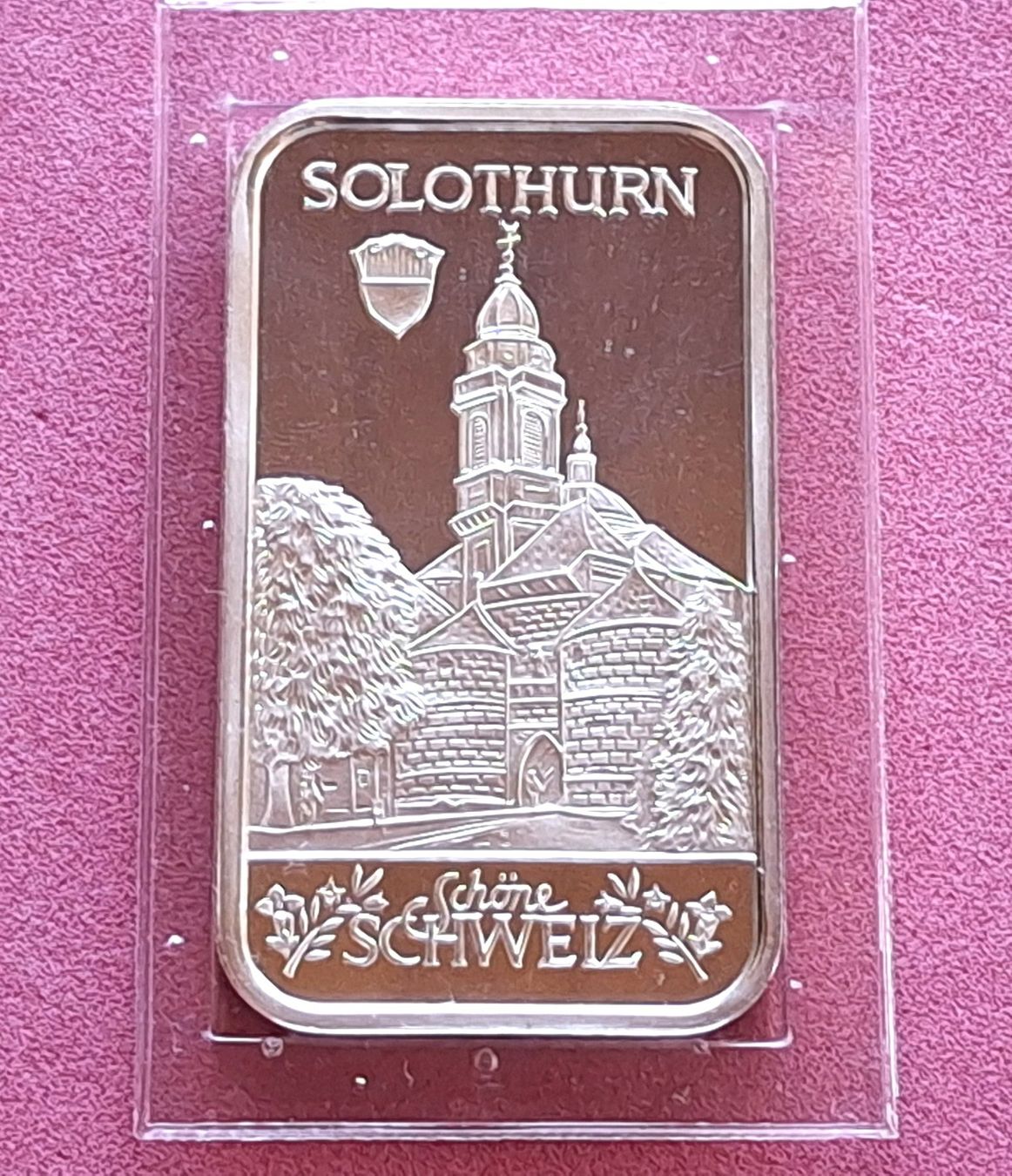 Metalli preziosi: SCHÖNE SCHWEIZ - SOLOTHURN - OVP – Usato da Boniswil venduto da dpd4coins
