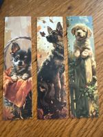 3x Lesezeichen-Buchzeichen- Hundeliebe-Freund-Treue-Familie