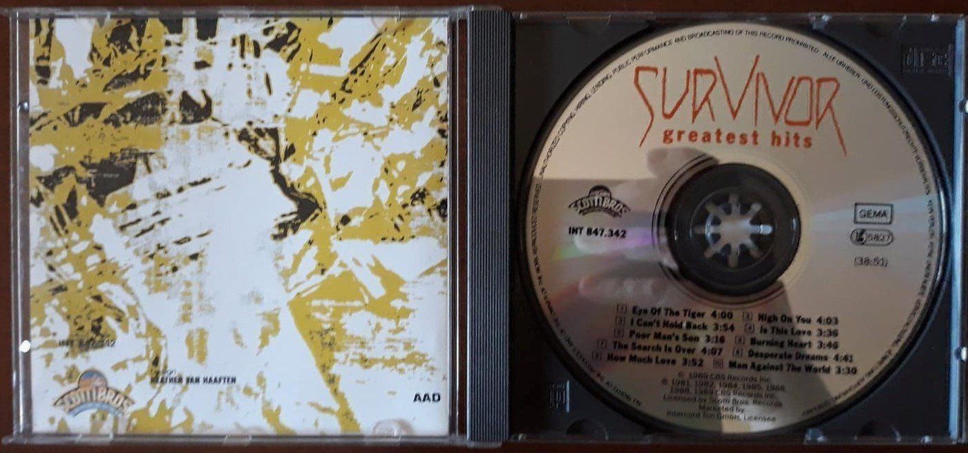 CDs: SURVIVOR - Greatest Hits - CD 1989 – Gebraucht aus Le Locle von PereiraHugo 2