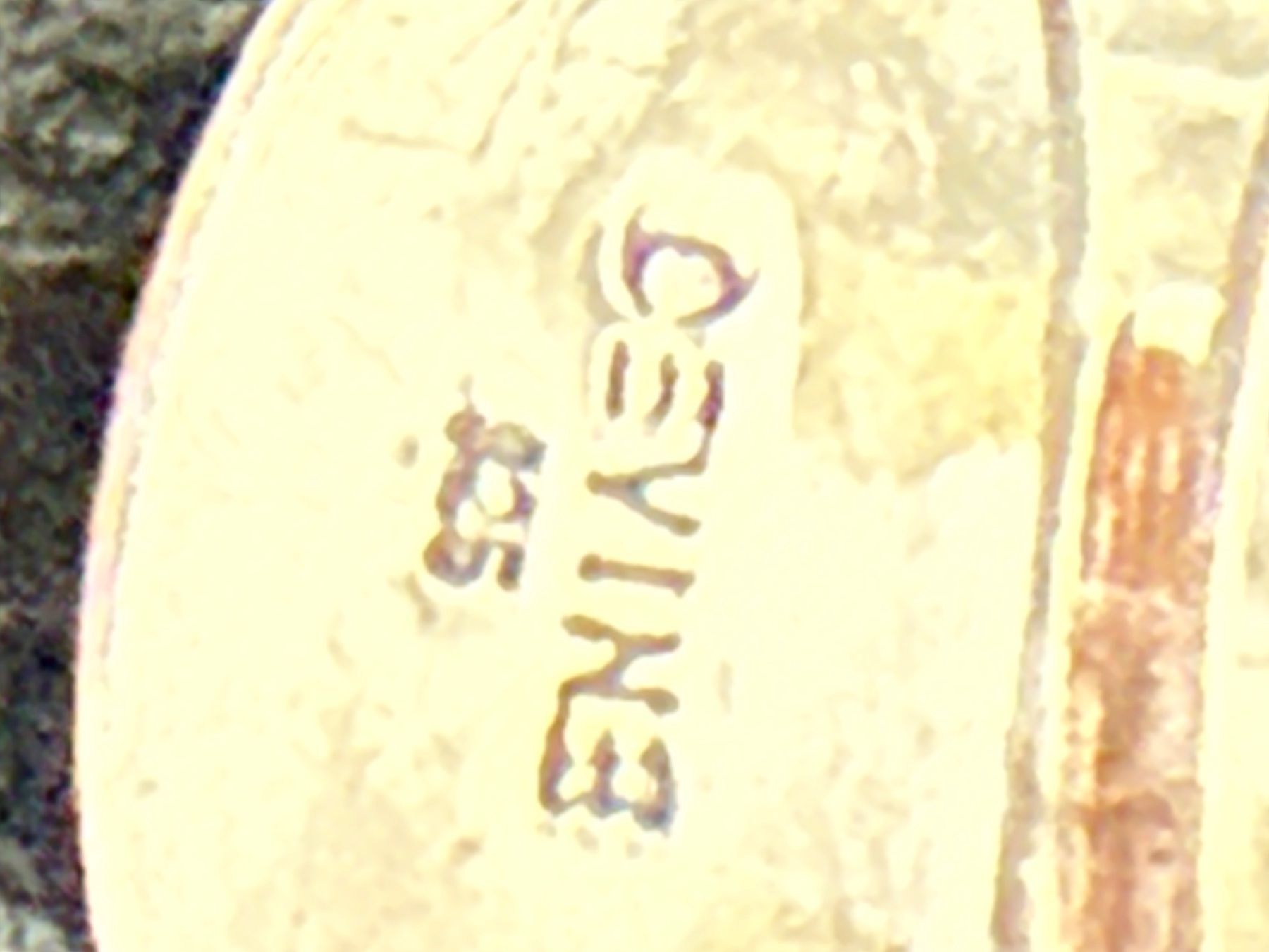Anelli: Massiver 925 Silberring mit Vulkanstein/Lavastein - 13 g – Usato da Walenstadt venduto da 7pa_k2vs 5