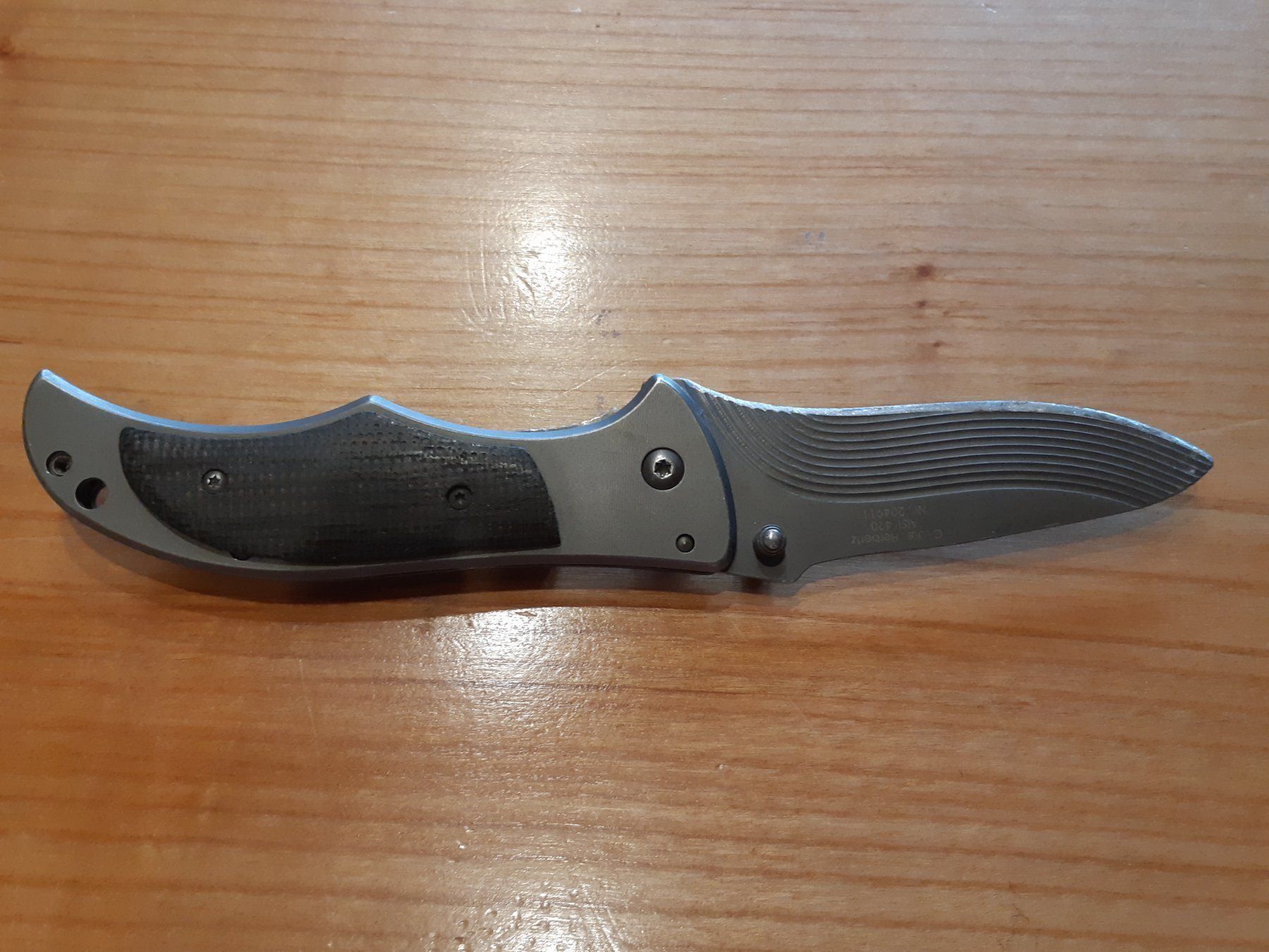 Accessori: 3 Klappmesser Ruko, Fox – Usato da Grindelwald venduto da carro5 7