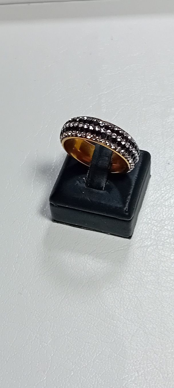 Bagues: ring edelsthal mit kristall,,,glanzig – Neuf (Voir description) à Basel par bij_5hqd 1