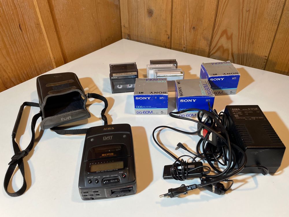 Aiwa Portabler DAT Recorder mit Kassetten Kaufen auf Ricardo