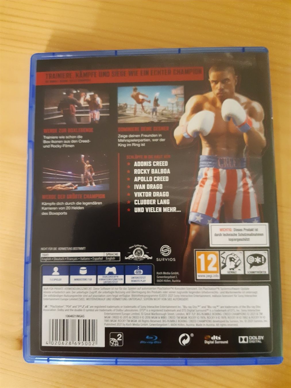 Jeux: Big Rumble creed champions PS4 – D'occasion à St. Gallen par brat01 2