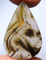Cabochon L-2431 – Stick Achat – 29x19mm – 16 Karat