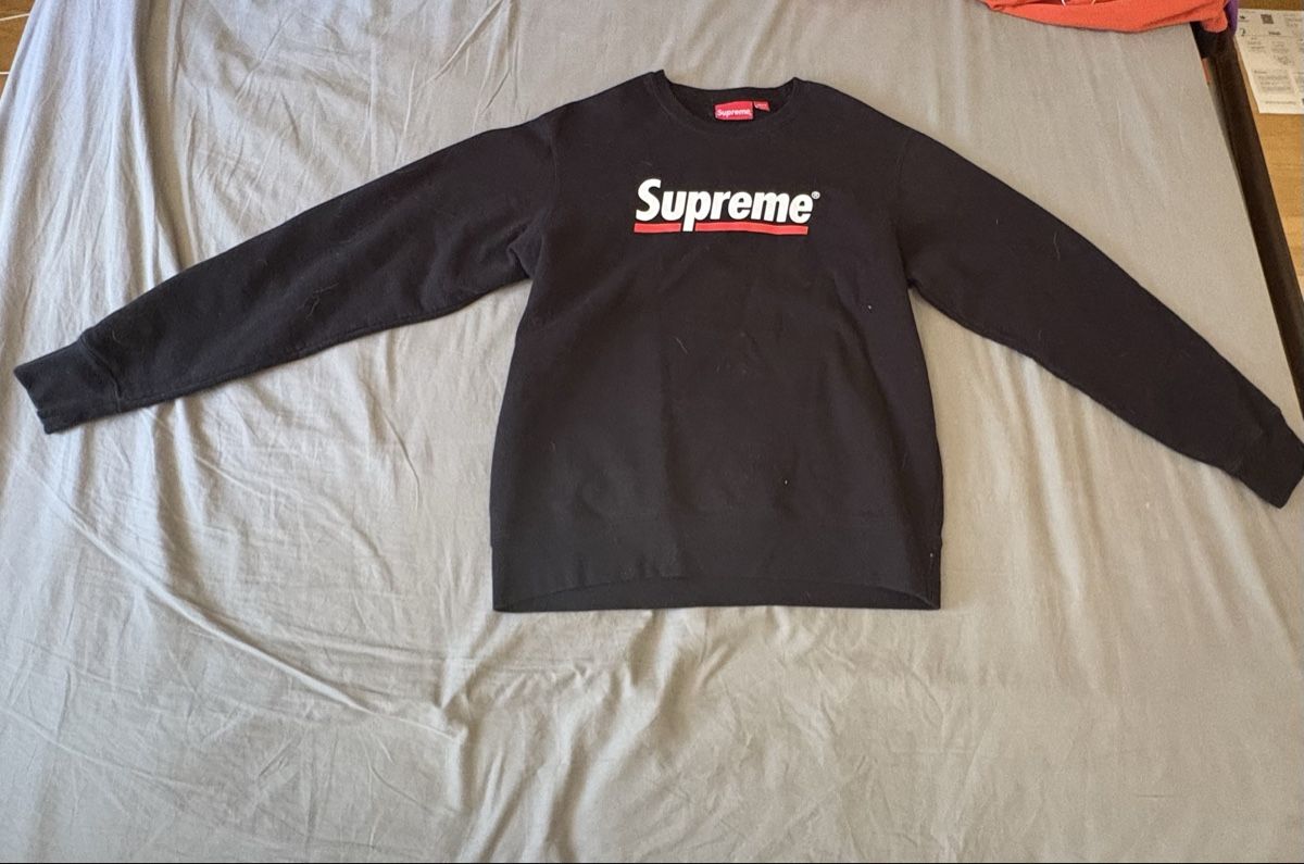Pullover & Sweatshirts: Supreme Underline Crewneck SS20 – Gebraucht aus Petit-Lancy von cir_26qs