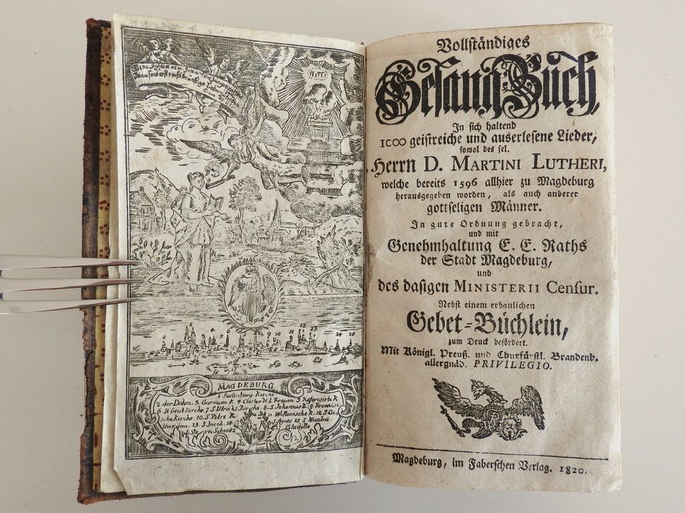 Gesang-Buch – Gebet-Büchlein, 1820 | Kaufen auf Ricardo