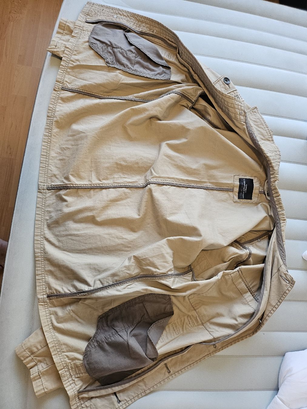 Giacche: Leichte Jacke GREY CONNECTION Khaki M  – Usato da Degersheim venduto da wul_5vdb 3
