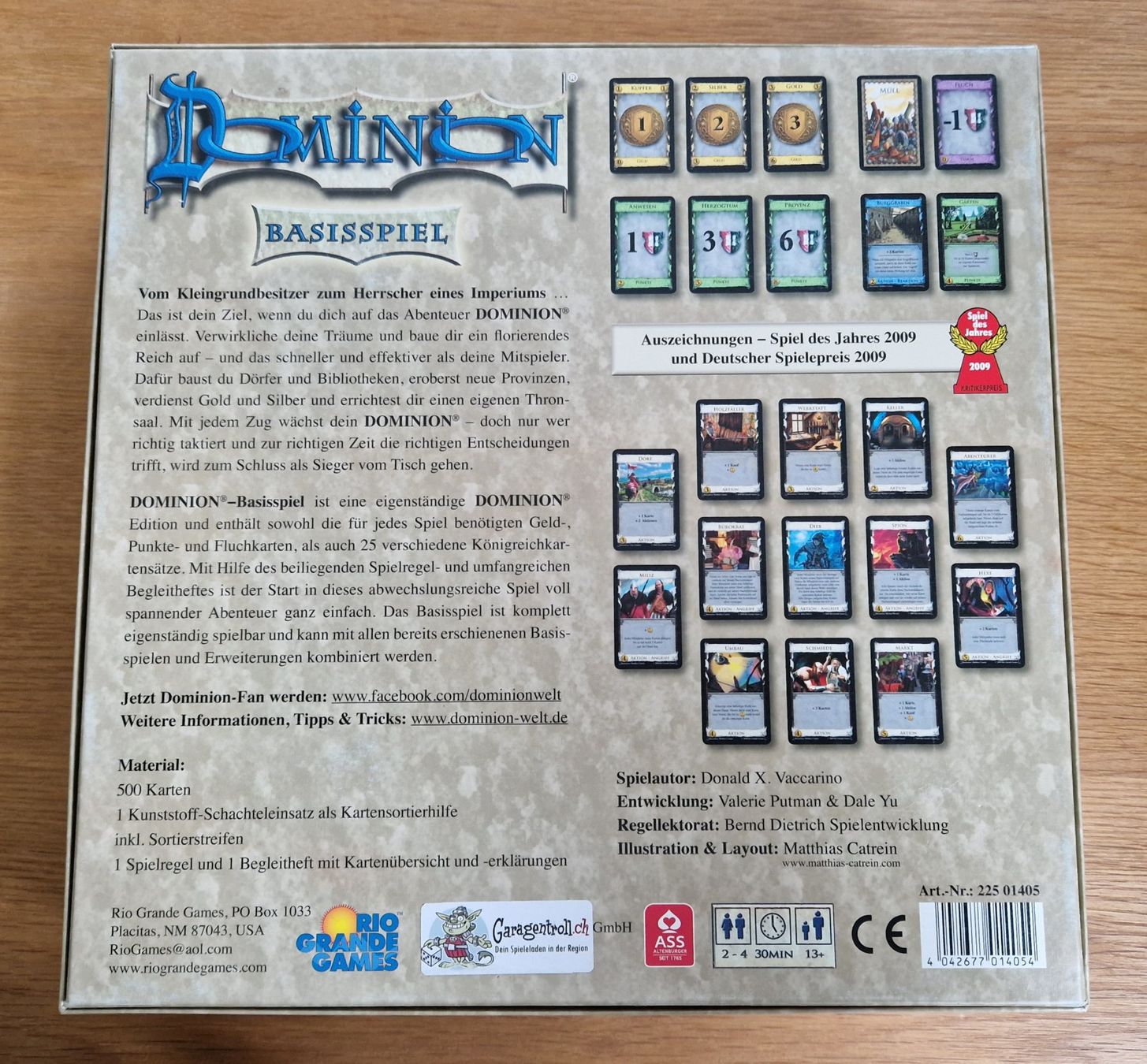 Spiele: Dominion Basisspiel 1.Edition, Spiel – Neu (gemäss Beschreibung) aus Siblingen von Vany_McDougall 1