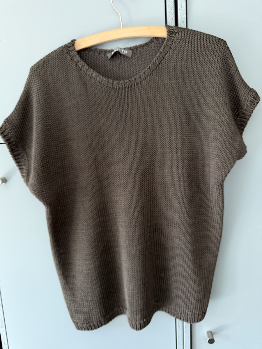 Top: Esisto Pure Knits Strickoberteil – Usato da Einsiedeln venduto da kalliopee 1