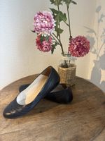 Original Navyboot Lederballerinas Schwarz Gr. 37 