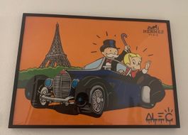 Monopoly Bild gerahmt von Alec - Gutem Zustand! Selten