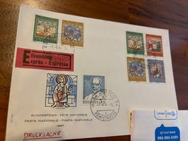 Seltene Pro Patria 1967 gestempelt Briefmarken