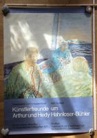 Original Kunstmuseum Winterthur Poster, Hahnloser-Bühler