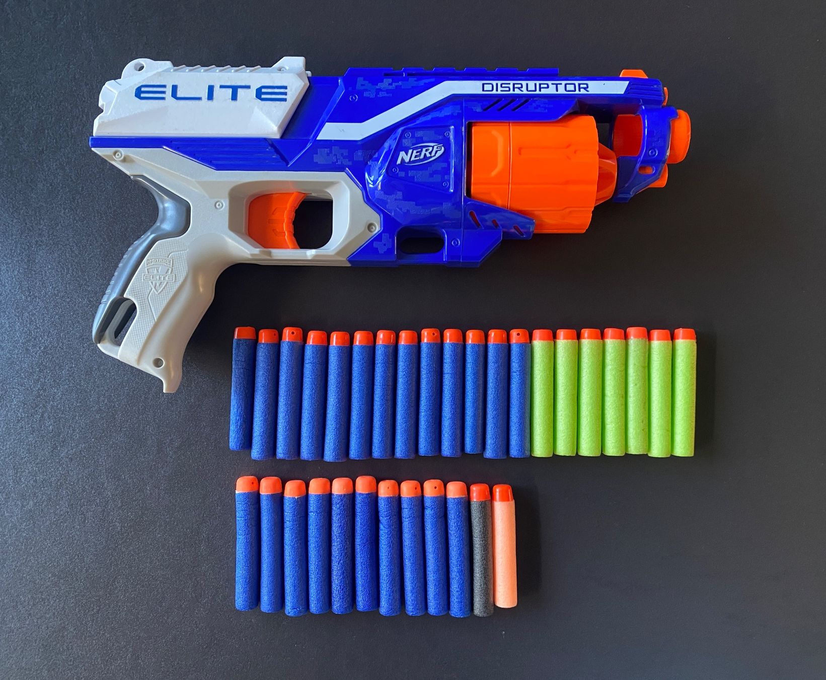 Nerf Giocattoli: Nerf Elite Disruptor mit 32 Patronen – Usato da Jona venduto da Toeffjona70