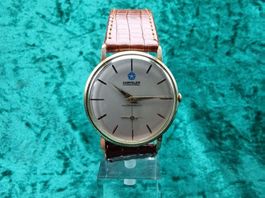 Herren Vintage vergoldete CHRYSLER Dresswatch cal.Peseux 330