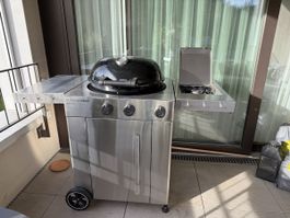 Gasgrill Outdoorchef Arosa 570 G Premium Steel gebraucht
