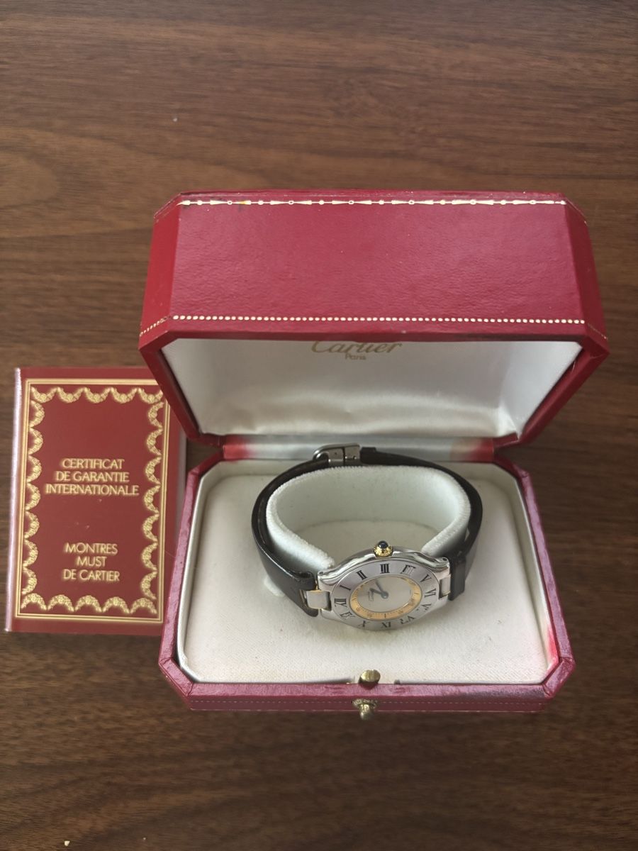 Cartier Orologi: Cartier Must 21.Full Set – Usato da Zürich venduto da Hati81