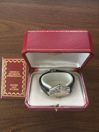 Cartier Must 21.Full Set