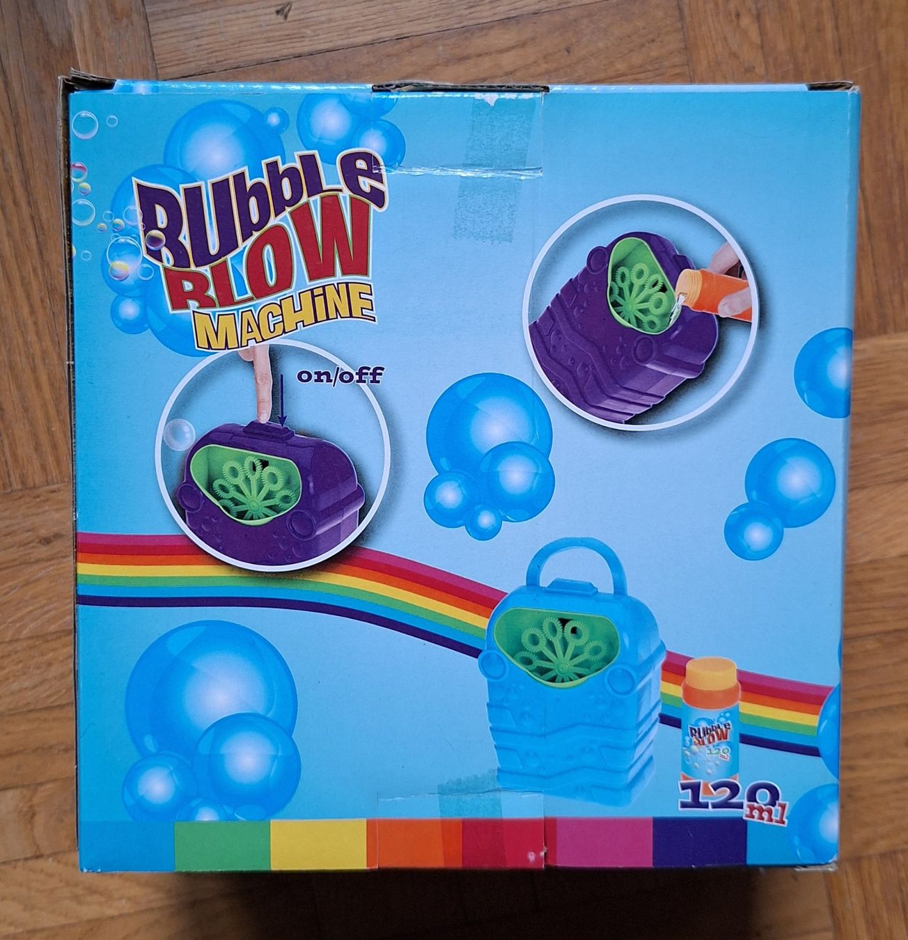Giocattoli: Seifenblasenmaschine Bubble Blow Machine mit Flüssigkeit – Usato da Langenthal venduto da kiforall 2