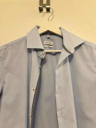 Seidensticker Hemd, hellblau, Grösse 39, Slim Fit