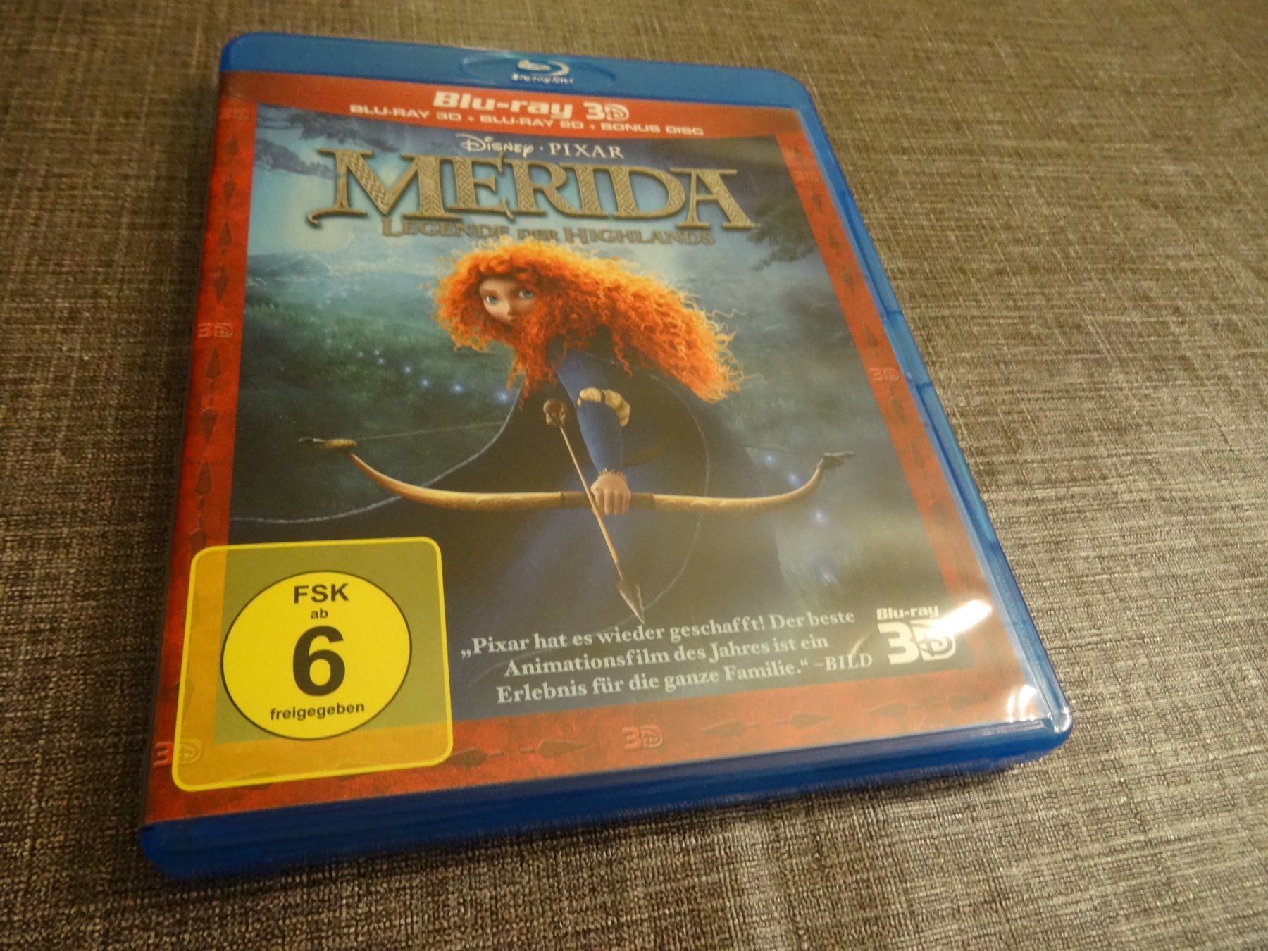 Tous les DVDs: Blu-ray Merida Legende der Highlands 2D + 3D – D'occasion à Olten par Disc-Verkauf
