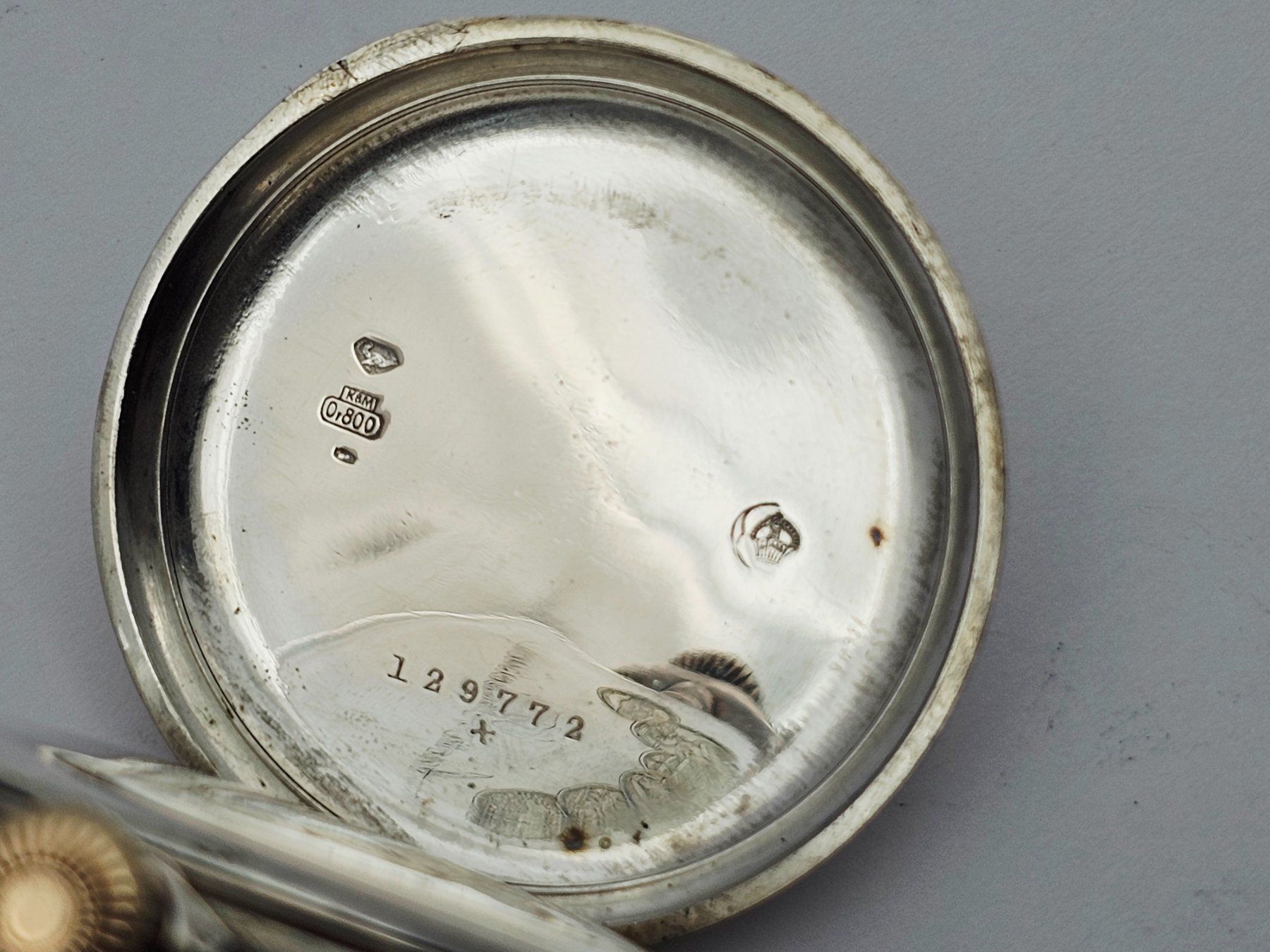 Uhren: M. Horoschowski Bern Taschenuhr 800 Silber – Gebraucht aus Bassersdorf von AnkerWatch 5