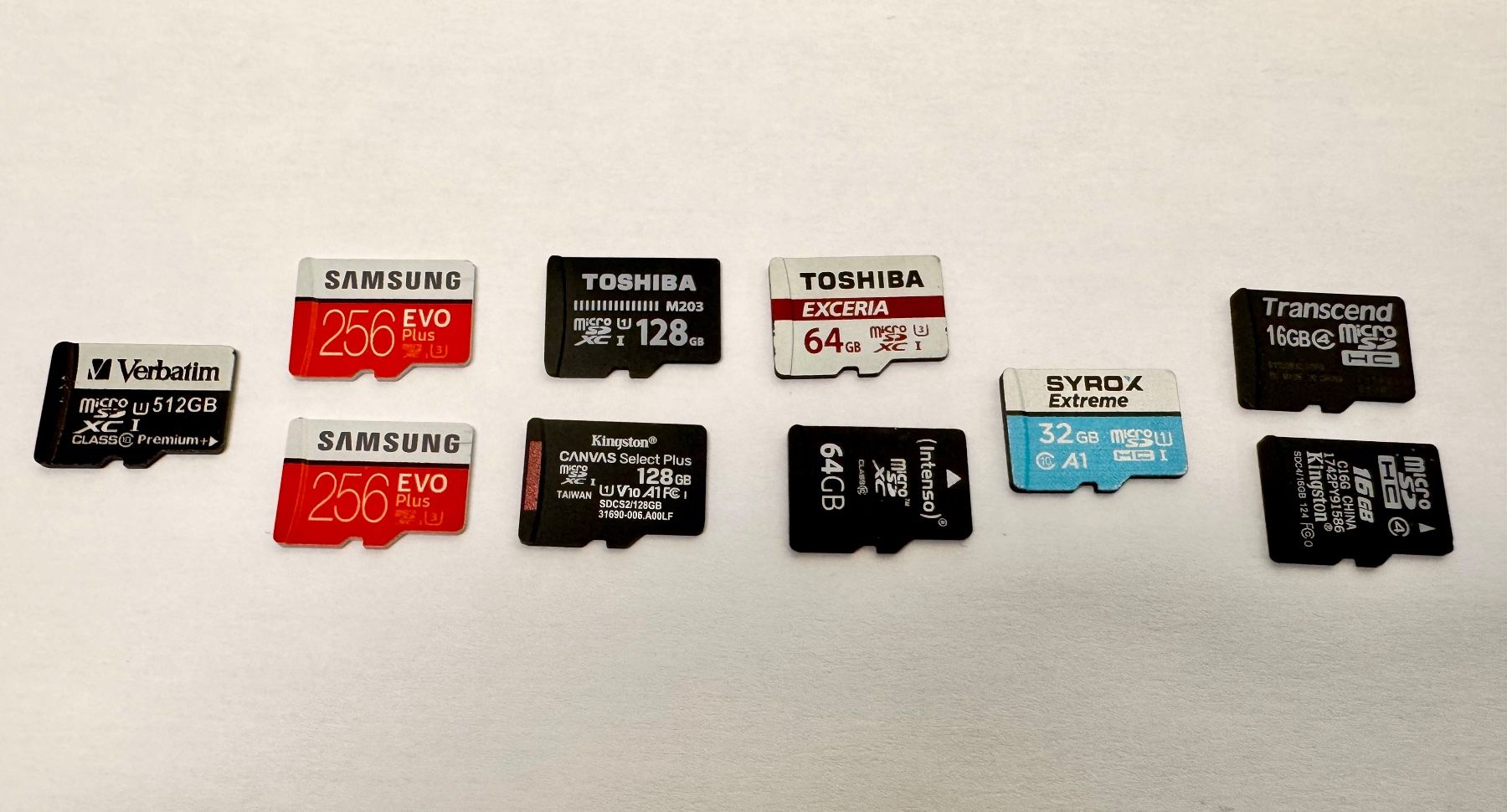 Speicherkarten: 10 Stk. Micro SD Cards Diverse Hersteller – Gebraucht aus Hermetschwil-Staffeln von Mobile2013 1