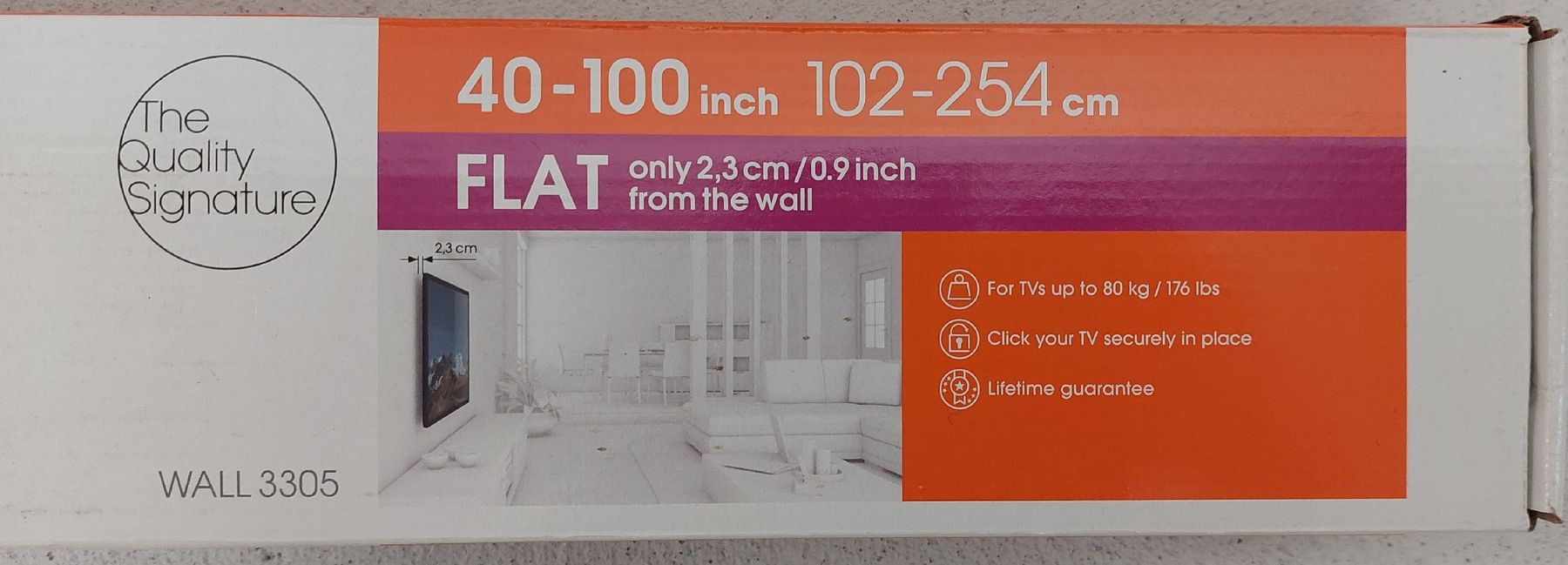 Wandhalterungen: NEU - TV Wandhalterung 40" - 100" – Neu und originalverpackt aus Dübendorf von huebi01 1