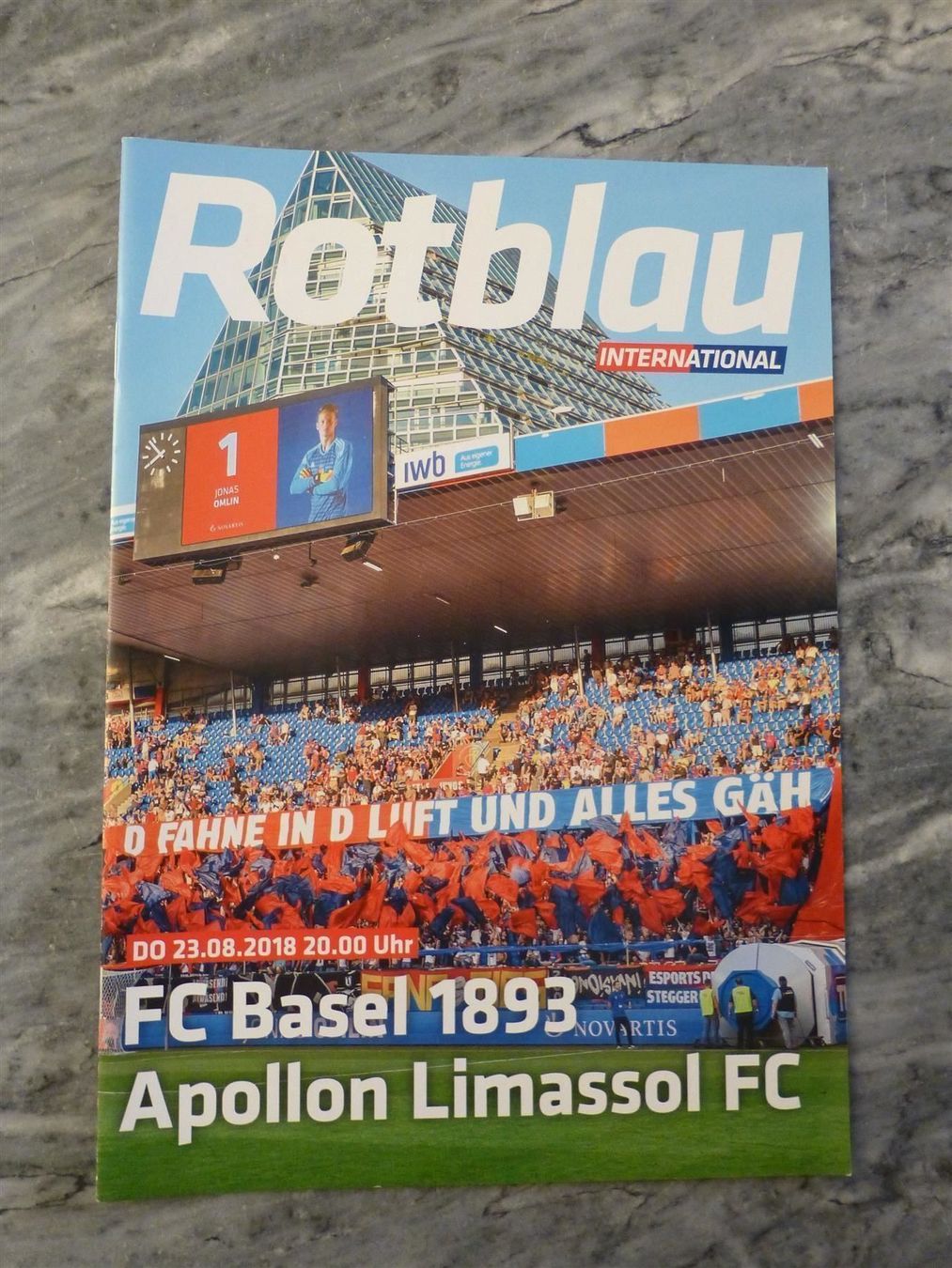 Zeitschriften & Magazine: Programm FC Basel - Apollon Limassol FC – Gebraucht aus Basel von Falconis