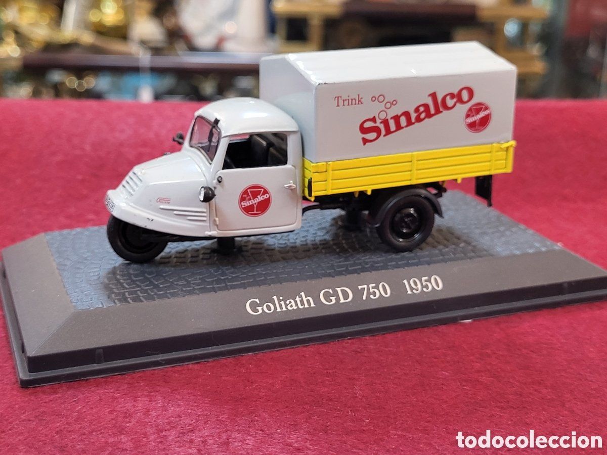 Modellautos: Goliath GD 750 Kleintransporter 1949-1955 hellgrau "Sinalco" – Neu und originalverpackt aus Gerlafingen von espero88 2