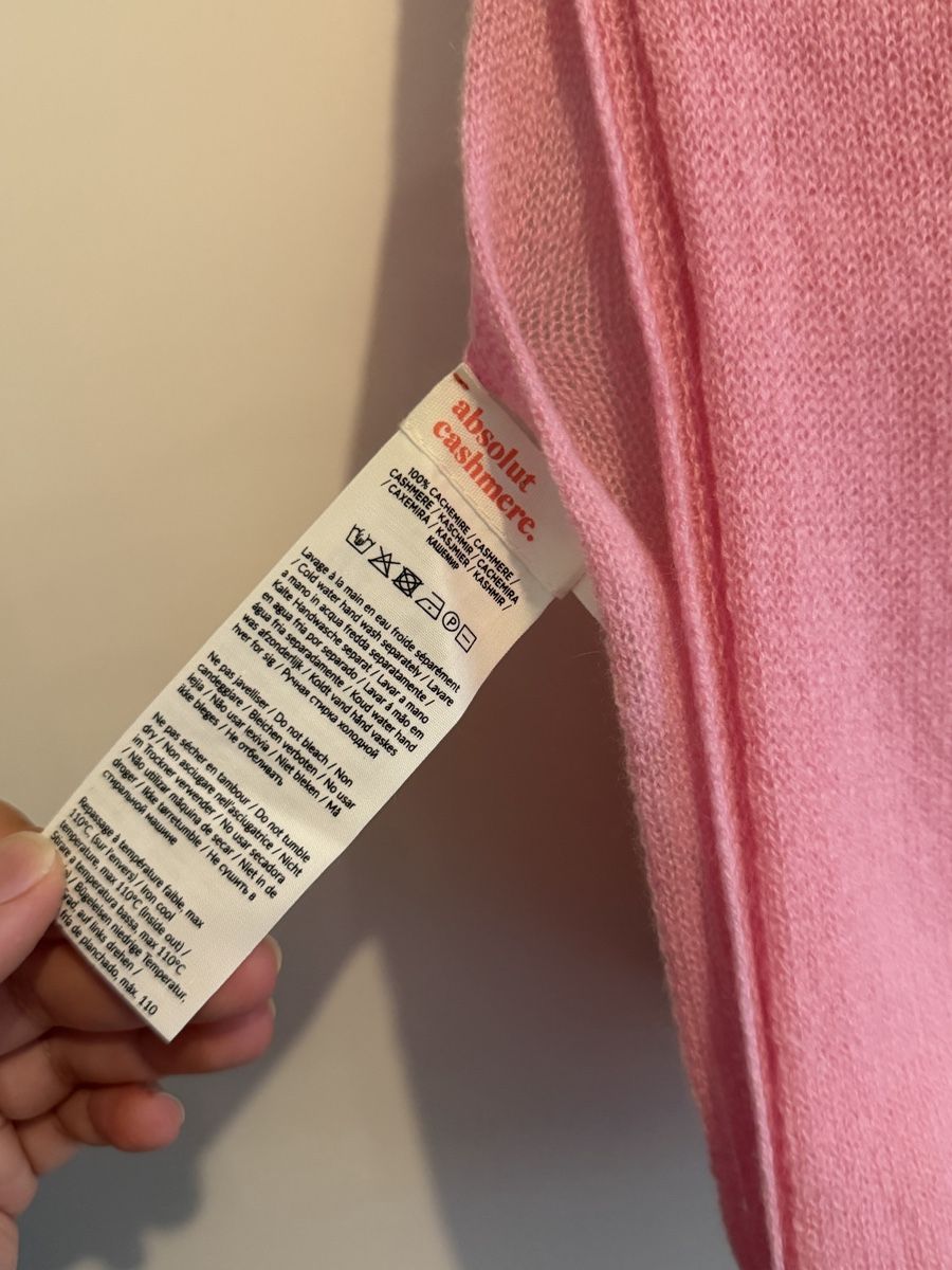 Foulards, Tücher & Schals: Écharpe rose 100% Cachemire   – Neu (gemäss Beschreibung) aus Genève von tre_pr6f 1