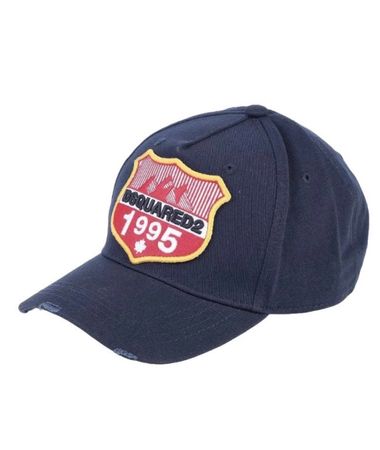 Kappe DSQUARED2 1995 Navy Blue guter Zustand
