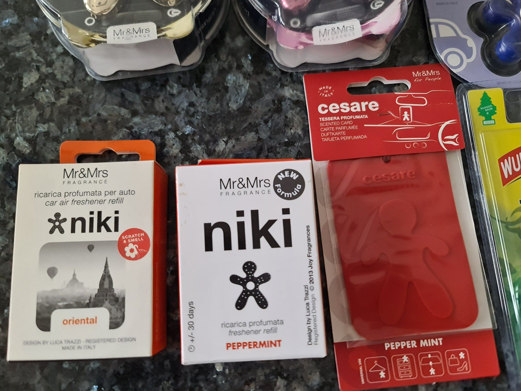 Deodoranti per ambiente: 10 stück Neu Auto Duft Lufterfrischer Mr&Mrs Wunderbaum – Nuovo e nell'imballaggio originale da Uerkheim venduto da Kaufoption 4