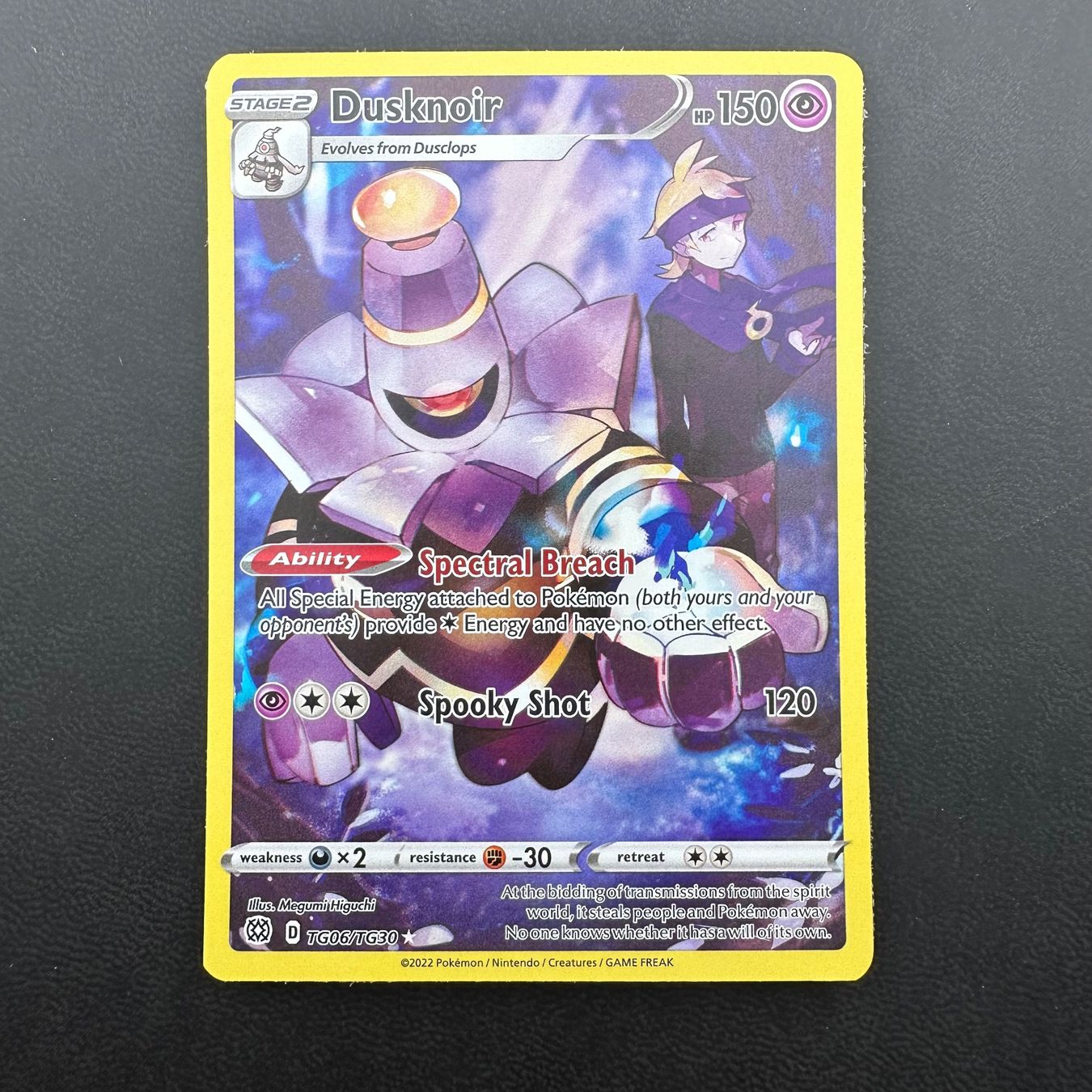 Pokémon Cartes à collectionner: Dusknoir TG06 EN NM – D'occasion à Obergerlafingen par PokeArena
