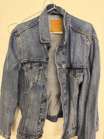 Veste en jean Levi Strauss & Co bleu TailleM