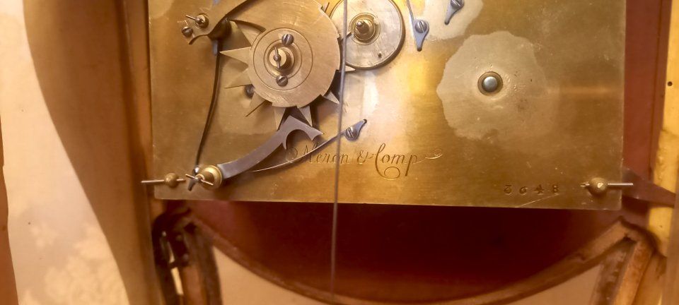 Orologi da terra & Orologi da parete: Pendule Neuchâteloise fin 18ème Meuron & compagnie – Usato da Ponts-de-Martel venduto da Henri-Louis 6