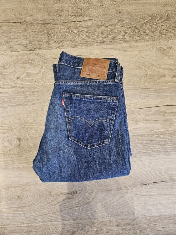 Blouson Levi's En Jean - Taille L - Occasion Très Bon état - Bleu Classique