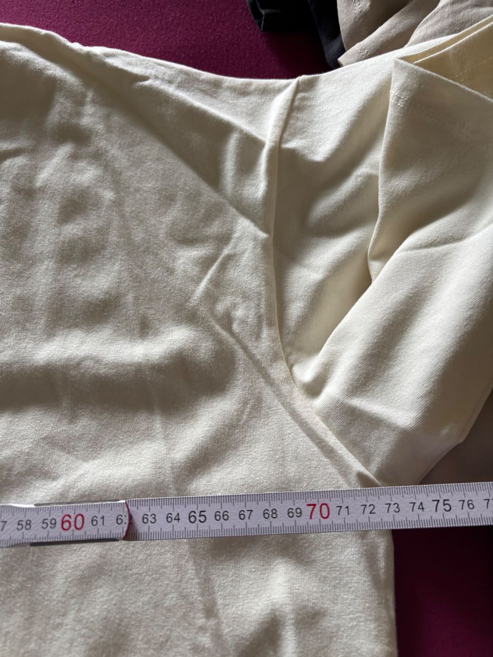 T-Shirts: Beiges T-Shirt, oversized, ca.3XL – Neu (gemäss Beschreibung) aus Wald AR von bertli00 2