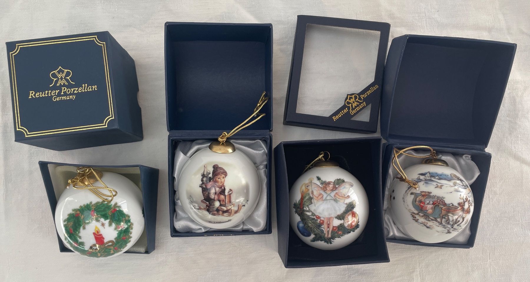 Tutte le decorazioni: Reutter Porzellan Christbaumkugeln – Usato da Kleinlützel venduto da Schatzkiste_Laufen 1
