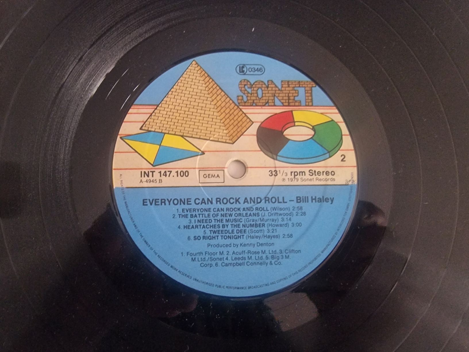 Schallplatten: Bill Haley & the Comets - Everyone can Rock and Roll – Gebraucht aus Pfaffnau von gunport 4