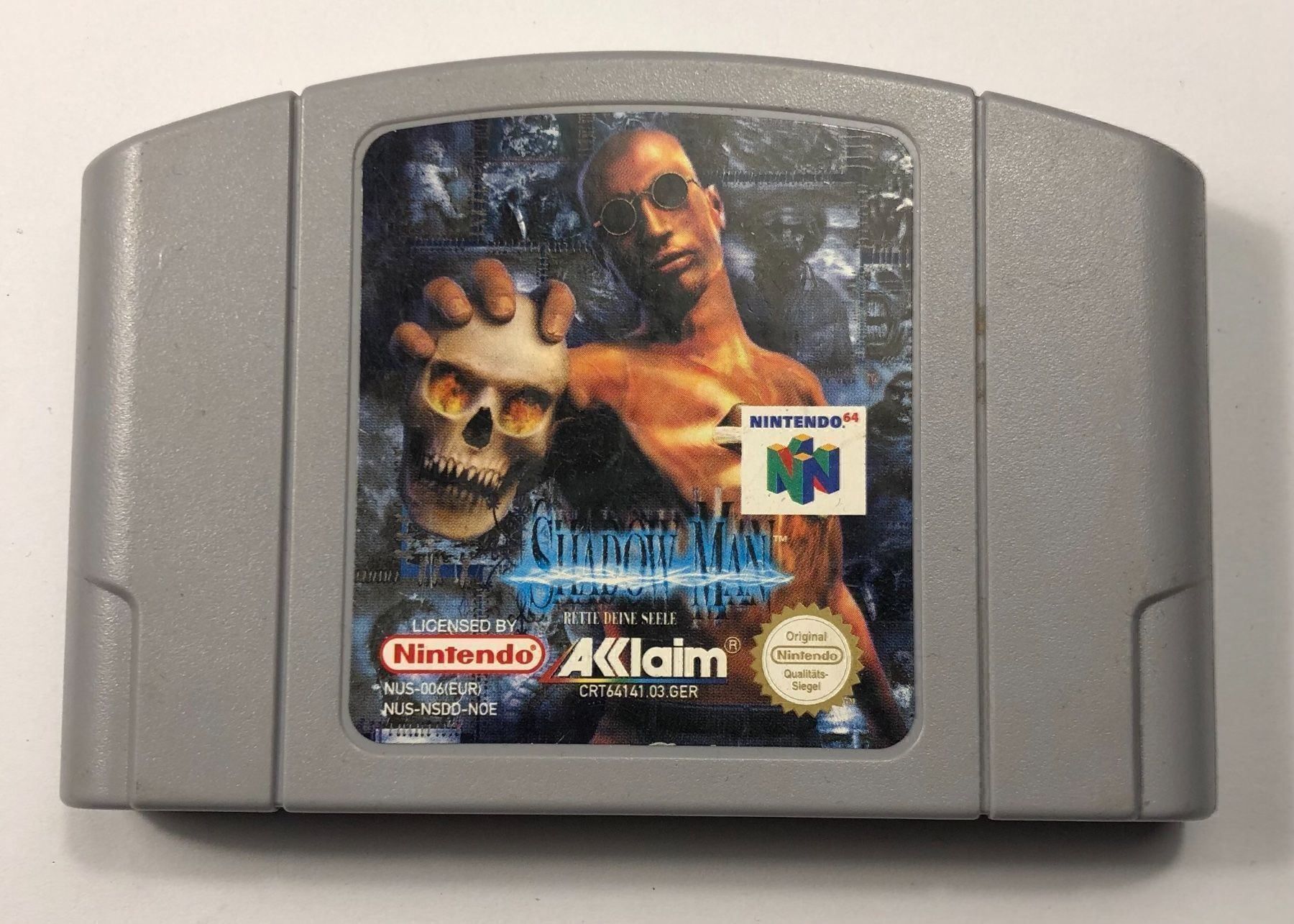 Nintendo Spiele: Shadow Man für Nintendo N64 – Gebraucht aus Kestenholz von Naruto_01