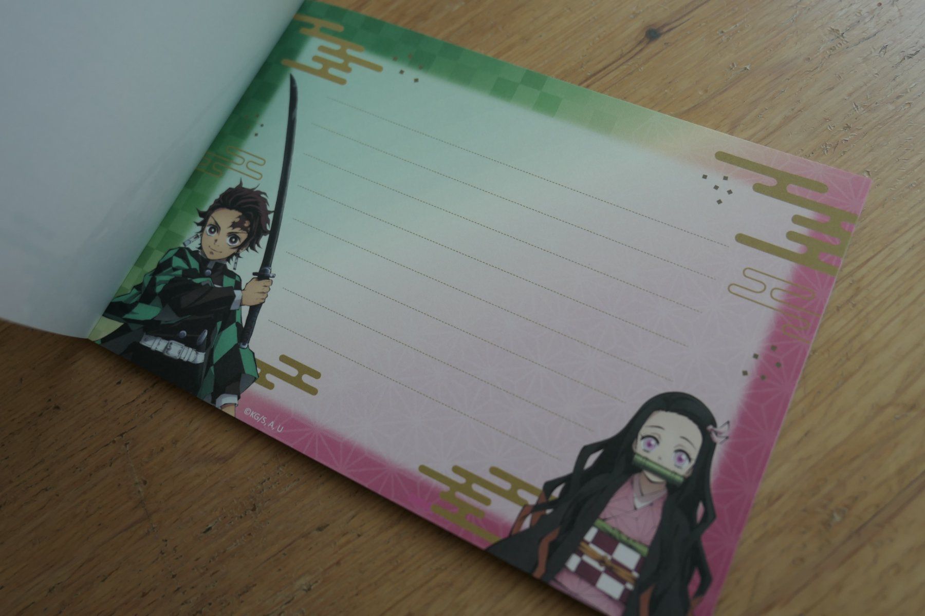 Blocchi: Demon Slayer Anime - Notizblock Memo Pad – Nuovo (secondo la descrizione) da Ettiswil venduto da maimaiswiss 8