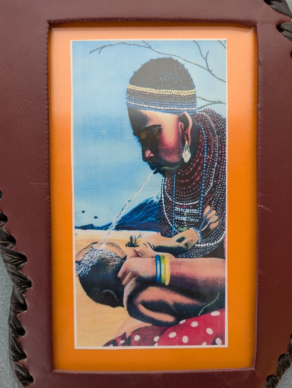 Poster & Bilder: Afrika Wanddeko mit Bild - Einzigartig. Leder und Glas – Gebraucht aus Goldingen von YouAreMySunshine 1
